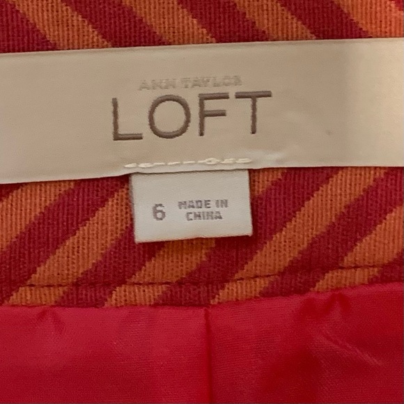 Loft mini skirt sz 6 - Picture 4 of 5